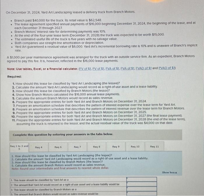  Req 10 is the same required enteries senerios as Req 9