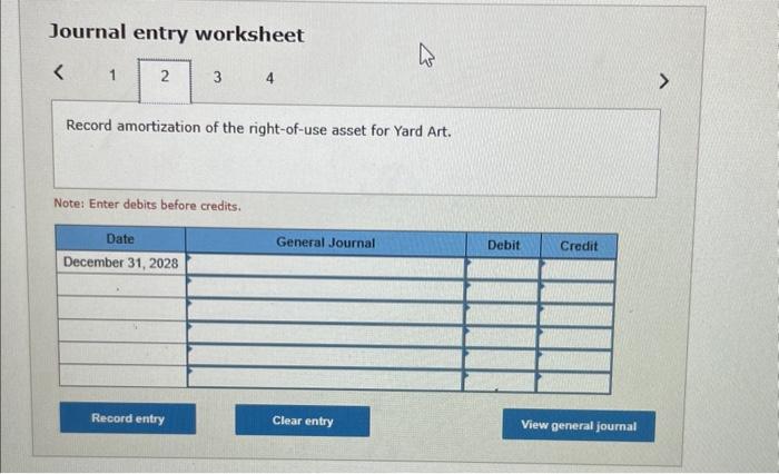 however, reflected in the $16,000 lease payments. Note: Use tables, Excel, or