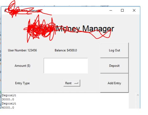 to track all spending of an individual. The assignment is broken up