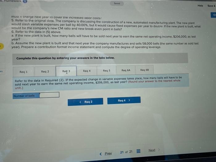 heavily on direct labor workers. Thus, variable expenses are high, totaling $15.00