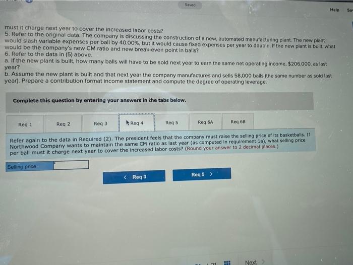 per ball, of which 60% is direct labor cost. Last year, the