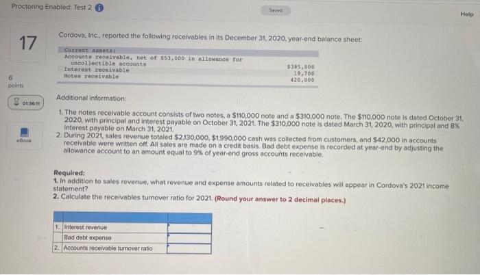 14 On June 30, 2021, Blondie Fixtures was considering alternatives to bolster