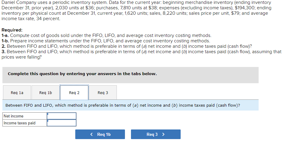 at $36; purchases, 7,810 units at $38; expenses (excluding income taxes), $194,300;