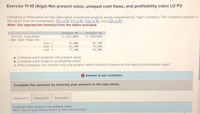  i've tried multiplying net cash flows by present value and its