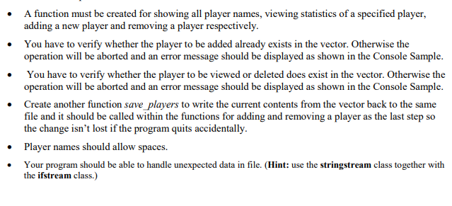 Manager COMMAND MENU s - Show all player names v - View