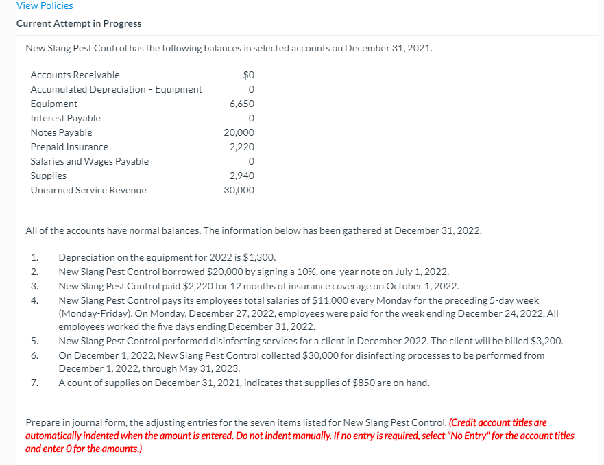  View Policies Current Attempt in Progress New Slang Pest Control has