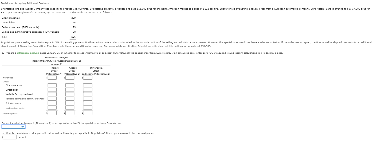 TEXT VERSION: Decision on Accepting Additional Business Brightstone Tire and Rubber