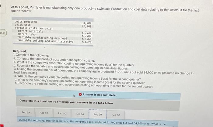 company, at the beginning of the year, Getting the company through its