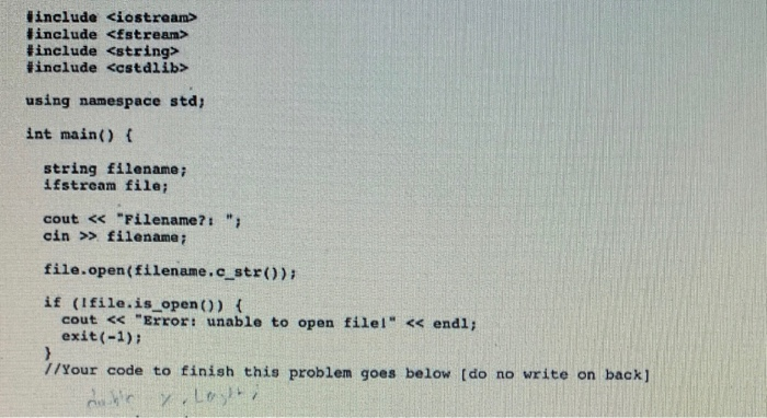  include include ciostream> include include using namespace std int main() t