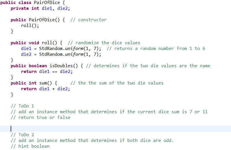 algs 11 eclipse Average number rolls to get 7 or 11