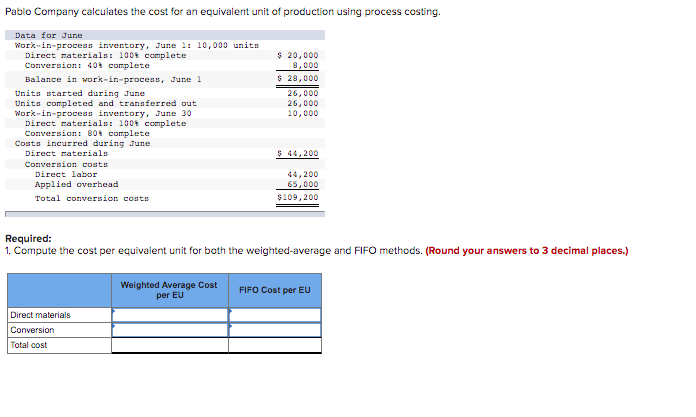 please specify which numbers go beside which answer. For example, weighted average