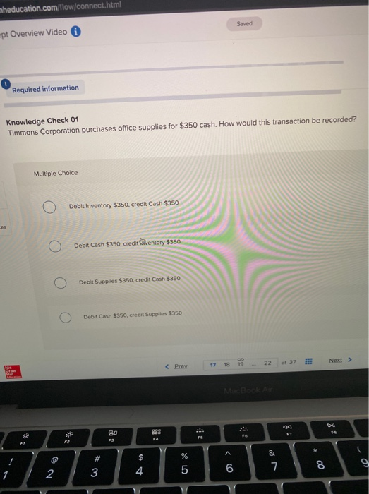  heducation.com/flow/connect.html pt Overview Video 0 Saved Required information Knowledge Check 01