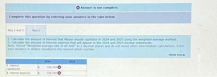 2024, the Mason Manufacturing Company began construction of a bullding to be