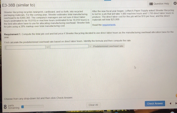  please help me with the requirments. really confused E3-38B (similar to)