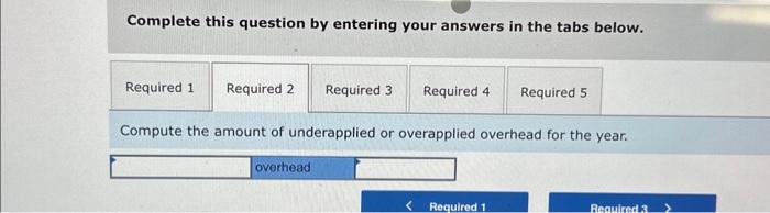 a job-order costing system and applies overhead cost to jobs on the