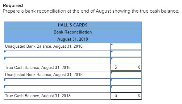 Cash Account $24,240 Bank Statement $21,540 Balance as of 6/30/2018 Deposit in