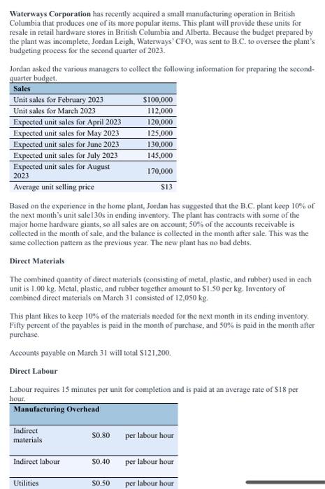 30 . The company has an open line of credit with its