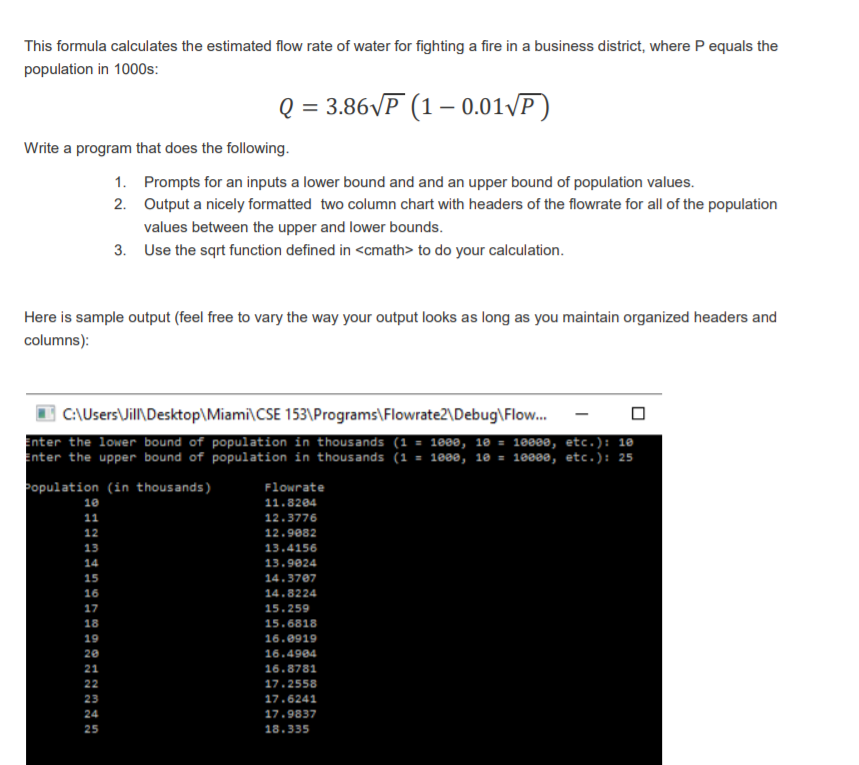Please help with a C++ code that involves functions! thank you This