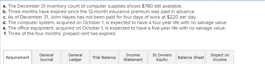 30, 2017 unadjusted trial balance is included on the trial balance tab.