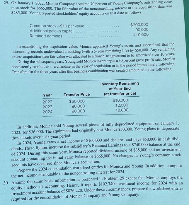 PLEASE USE EXCEL AND SHOW YOUR WORK :) just #30 9. On