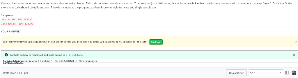  #include using namespace std; class student { private: string last_name; string