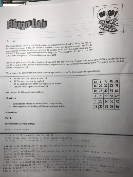  This is a java program in which I have to create