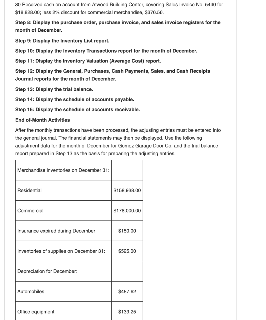 comes along with the book. Show all steps: Chapter 3CP, Problem 1P