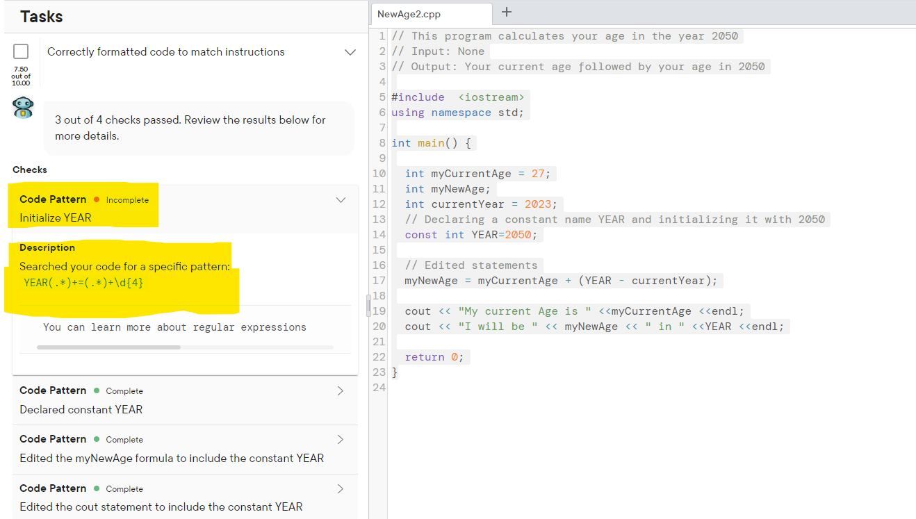 Why am I getting the following error when Declaring and Initializing C++?