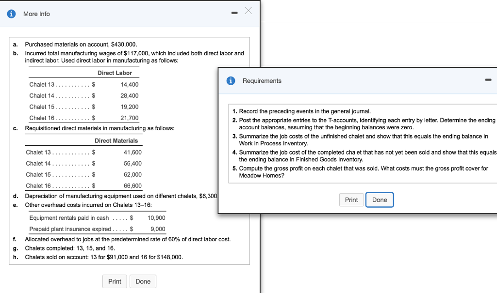 5 questions . Give me correct answer, thanks. Meadow Homes manufactures prefabricated