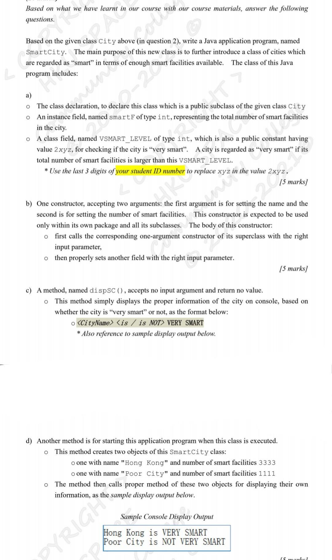  Based on what we have learnt in our course with our