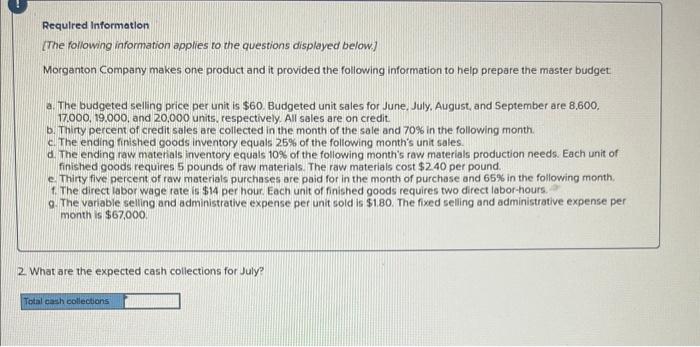 please give the answers to the questions with the provided information. Please