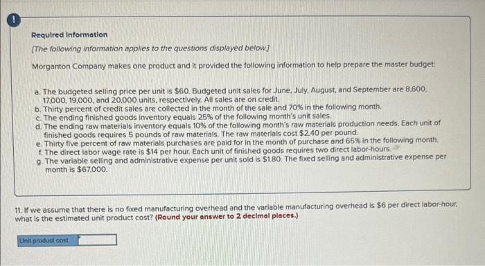 July. August, and September are 8,600. 17,000,19.000, and 20,000 units, respectively. All