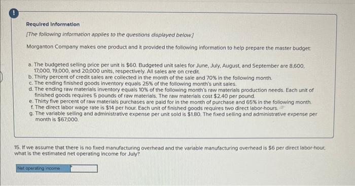 in the month of the sale and 70% in the following month.