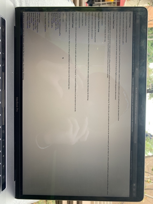 object is used to store SummerCamp objects ArrayList summerCampList = new ArrayList();