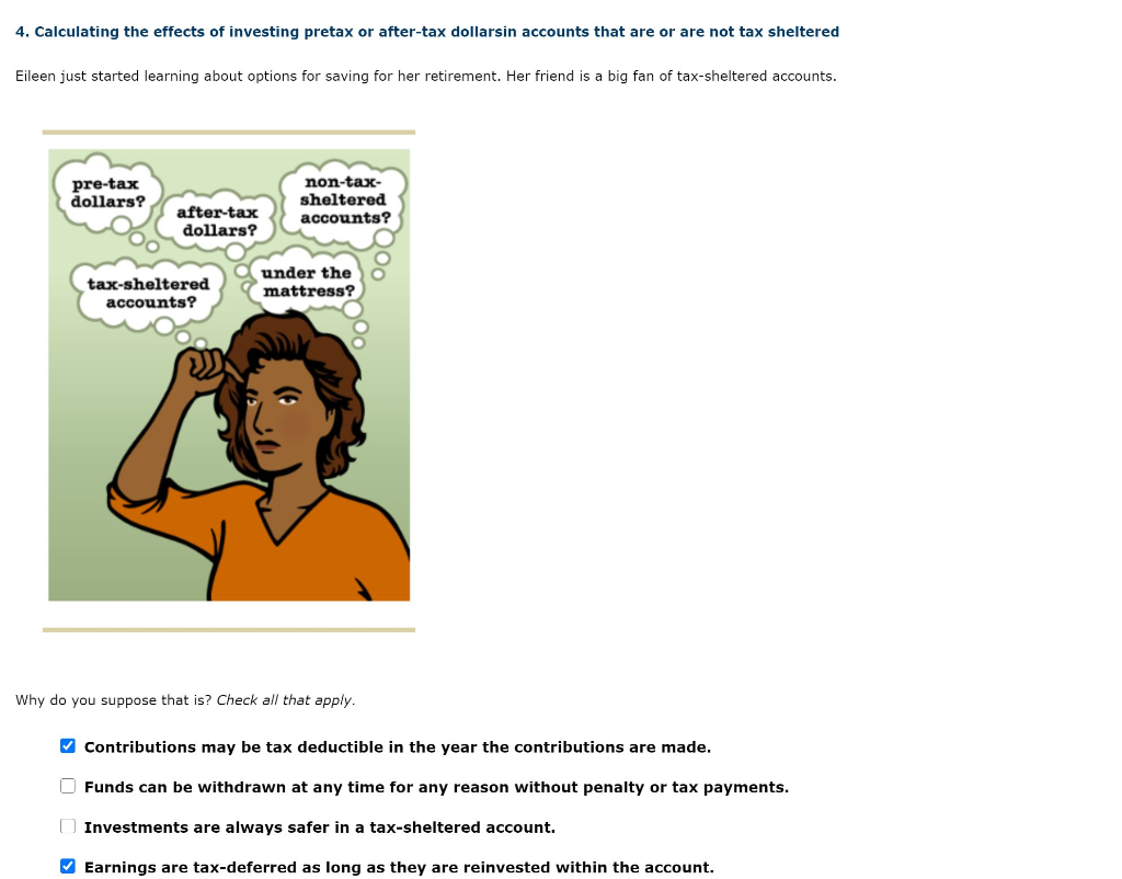 This is a three part question - Eileen just started learning about