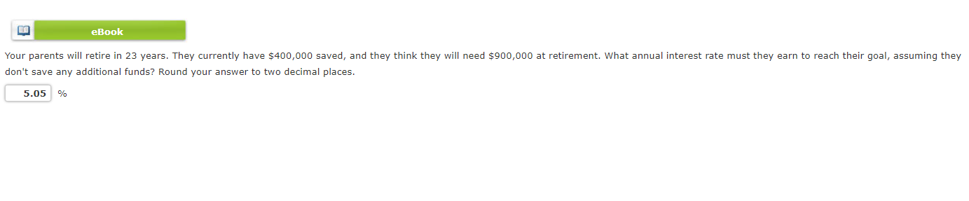 Please use Excel don't save any additional funds? Round your answer to