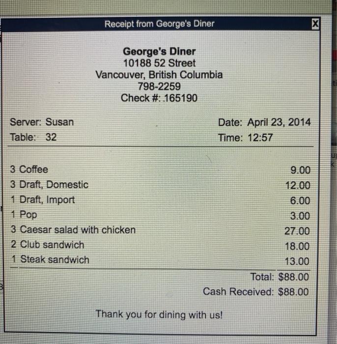 Co Recept 5878 Racot 580 Vancouver Hydro B Inter-Office Moms 4 Receipt