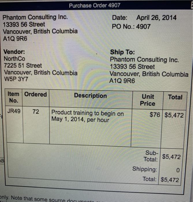 bills are recorded in the journal on the day they are received.