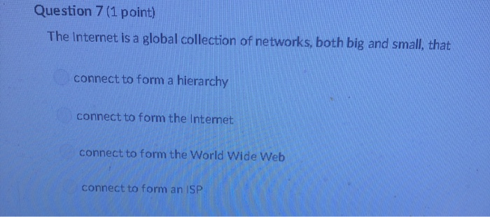 the Internet v http 6. Maps text names to IP addresses automatically