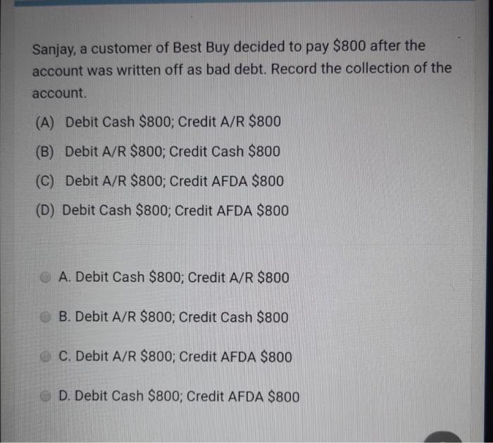 Cash and Credit Expenses B. Debit Petty Cash and Credit Expenses C.