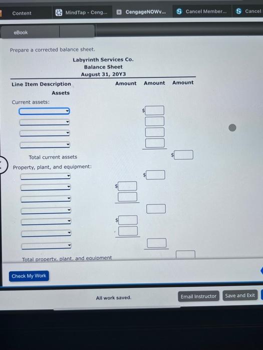 errors: Total assets $952,400 Liabilities Current liabilities: Accounts receivable Accumulated depreciation-building Accumulated