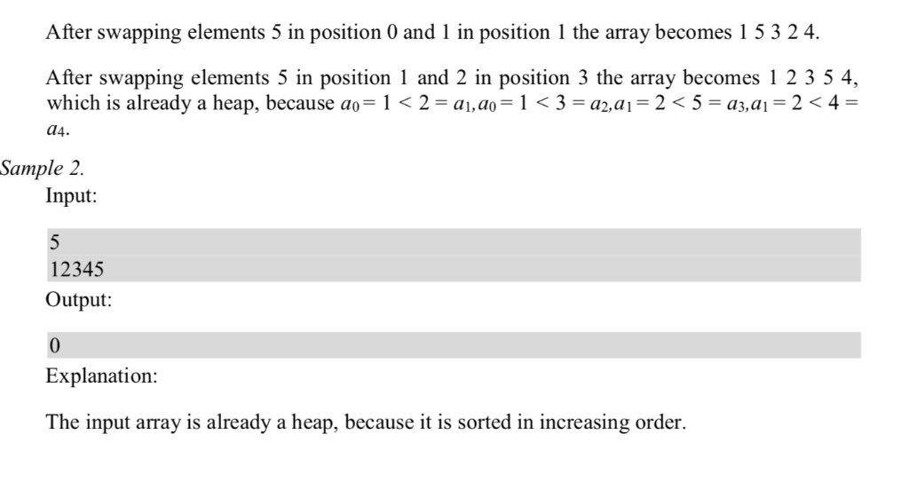 will do that by applying a certain number of swaps to the