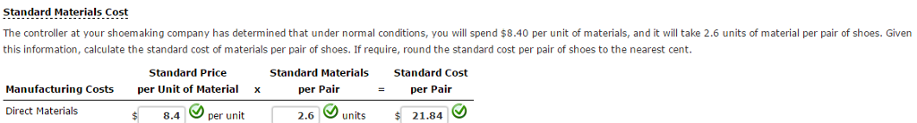 output deviates from what was initially planned by company management for a