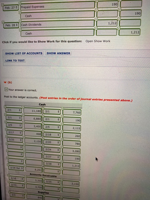 uma barraction C ards are T: (tocare connes) Feb. 1 Utilities Expense