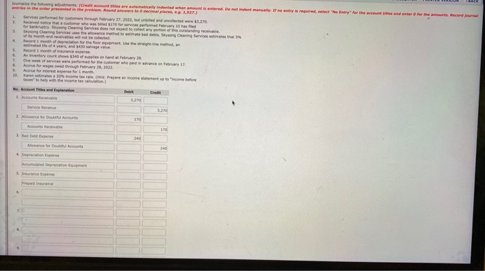 on Disposal of Plant Assets 3,610 Equipment (To record sale of equipment)