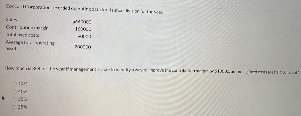 is considering purchasing equipment costing $60000 with a 6-year useful life. The