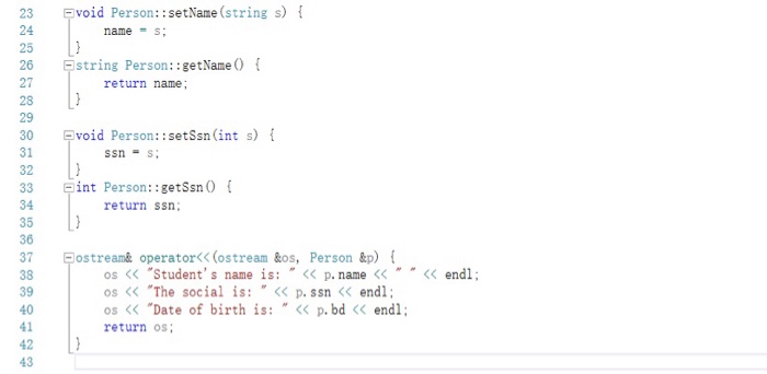 getDay 0 const void setDay (int d): void setMonth(int m); void setYear