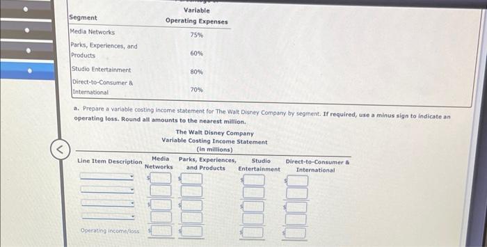 global entertainment company that is organized into four business segments as follows:
