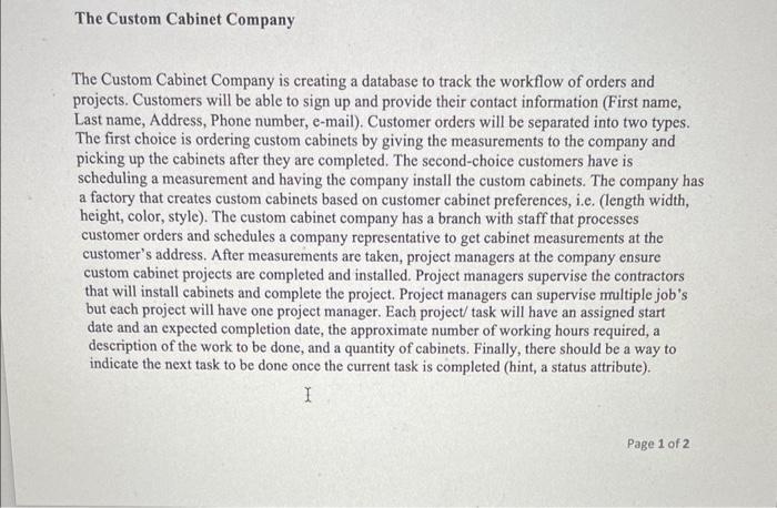 for a business case and then convert the model to a set
