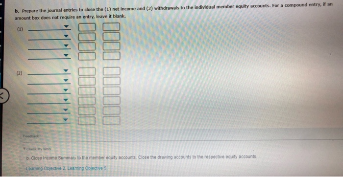 assignment-take&inprogress false eBook Calculator LLC Net Income and Statement of Members' Equity